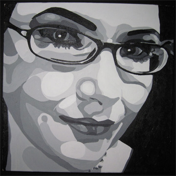 Painting of Danielle