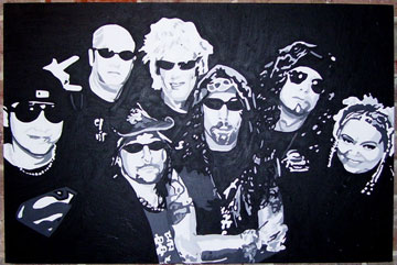 Painting of Band